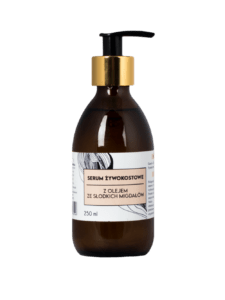 Serum żywokostowe z olejem ze słodkich migdałów