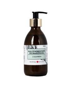 Olej żywokostowy do smarowania z gojnikiem