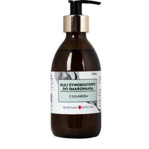 Olej żywokostowy do smarowania z gojnikiem