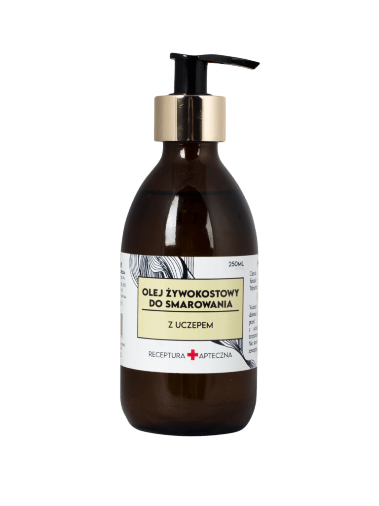 Olej żywokostowy do smarowania z uczepem
